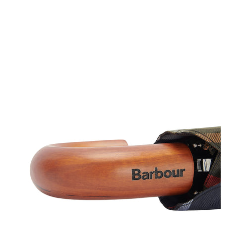 Ombrello Uomo mini, con manico in legno